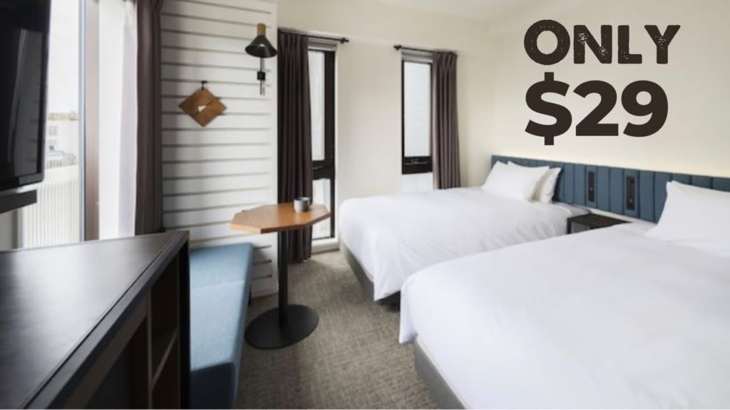 Cheap Stylish Hotel in Hiroshima Japan & Japanese 7-Eleven Dinner Cheap Stylish Hotel in Hiroshima Japan & Japanese 7-Eleven Dinner