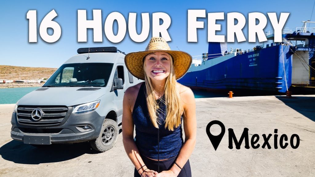 16 Hour Overnight Cargo Ferry in Mexico (Van Life La Paz - Mazatlan)