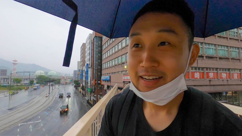 🇯🇵 First Time at Nagasaki Station Japan & Looking For Food | Japan life | Vlog