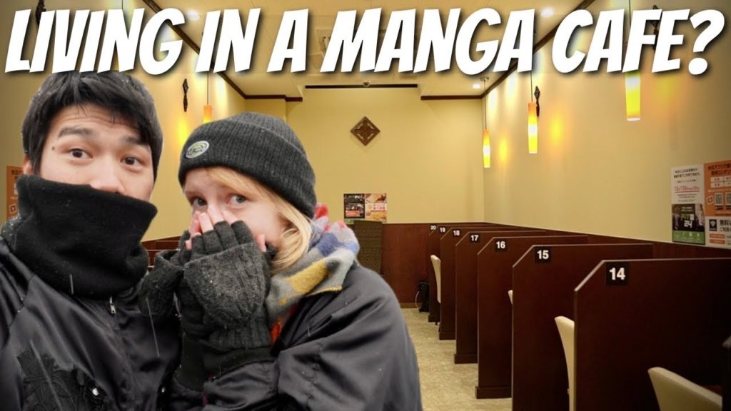 LIVING in a MANGA CAFE in Japan (room tour) LIVING in a MANGA CAFE in Japan (room tour)