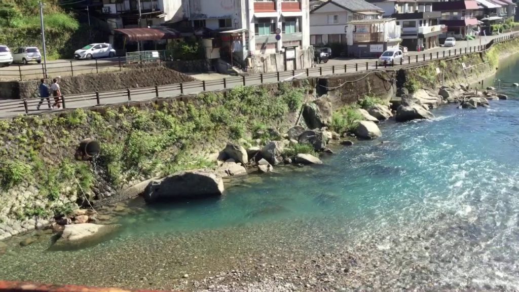和歌山県　川湯温泉/Japanese hot springs Kawayu-onsen in Wakayama Pref.