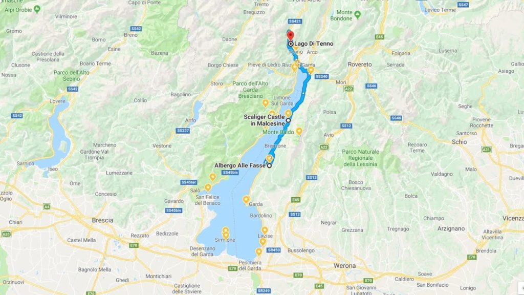 Jezioro Garda w "weekend" na motocyklu - Dzień 2 - FULL 2017