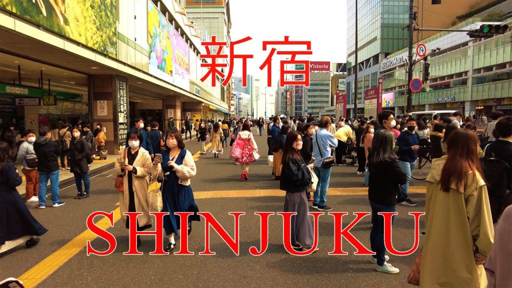 Walk around Shinjuku (Tokyo, Japan) 4K