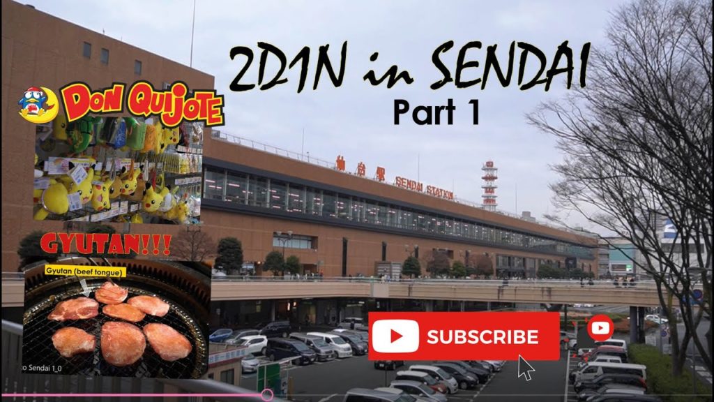 2D1N in SENDAI PART1|Exploring Downtown Area and Shopping at Yodobashi, ABC-Mart, and Don Quijote! 2D1N in SENDAI PART1|Exploring Downtown Area and Shopping at Yodobashi, ABC-Mart, and Don Quijote!