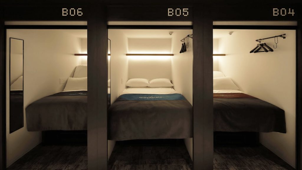 Japan's Latest Technology Capsule Hotel in Tokyo | The Millennials Shibuya