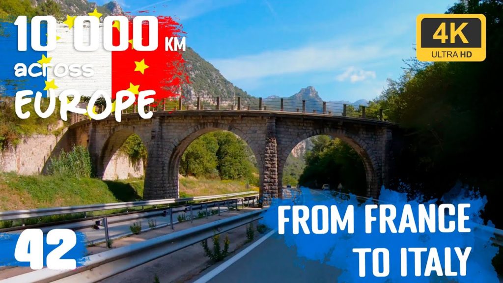 Driving from France to Italy - Principality of Seborga