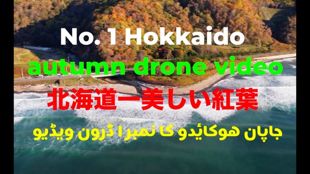 Hokkaido most beautiful autumn drone video.  Mavic air 2s
