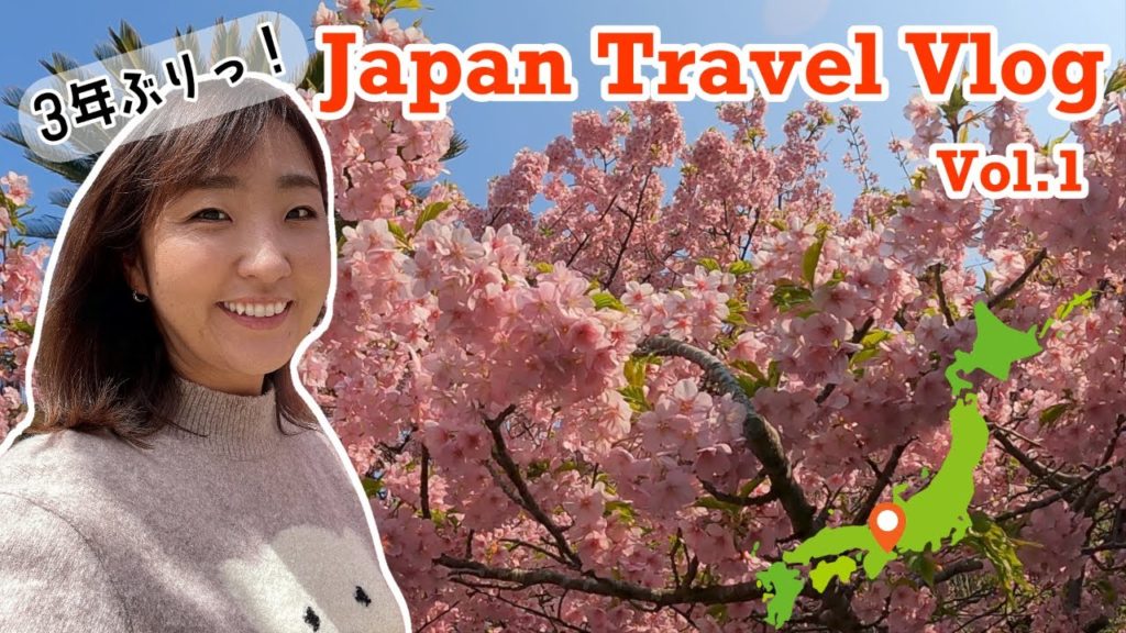 【３年ぶりの日本！】私の出身県をご紹介します！Travel Vlog①