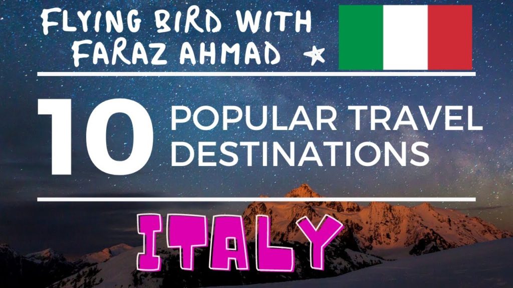 Top 10,Ten Popular Travel Destinations in Italy