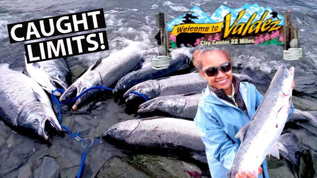 Best Shore Fishing in ALASKA!!! [Surprise Ending]