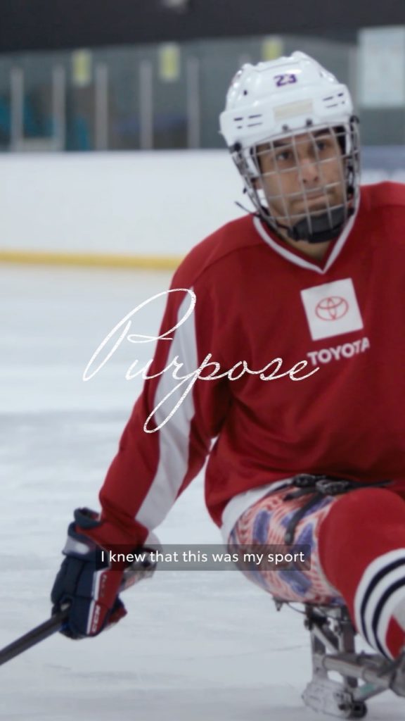 “When you’re on the ice, you’re free.” What sets you free? #TeamToyota #WinterPa...