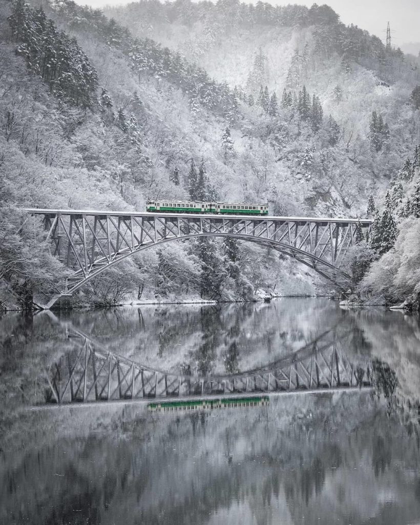 Sit back and take in the view!  Running through the lush alpine forests and moun...