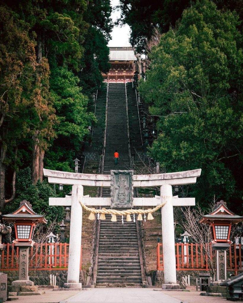 Are you ready to make the climb? 
This distinguished Torii Gate marks the entran...