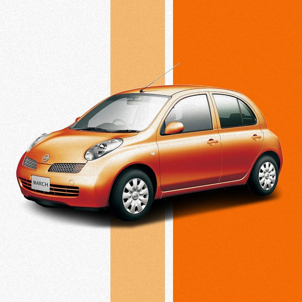 20 years ago #Nissan released the #MarchK12 series in Japan which was the first ...