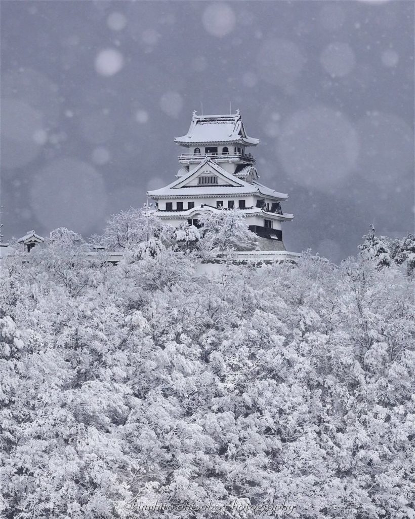 Kawahara Castle and surrounding park are stunning no matter the season and altho...