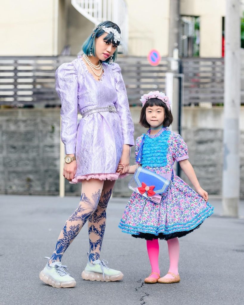 Tokyo-based accessory designer Tsumire (@tsumire1224) and her daughter Ivy (@ivy...