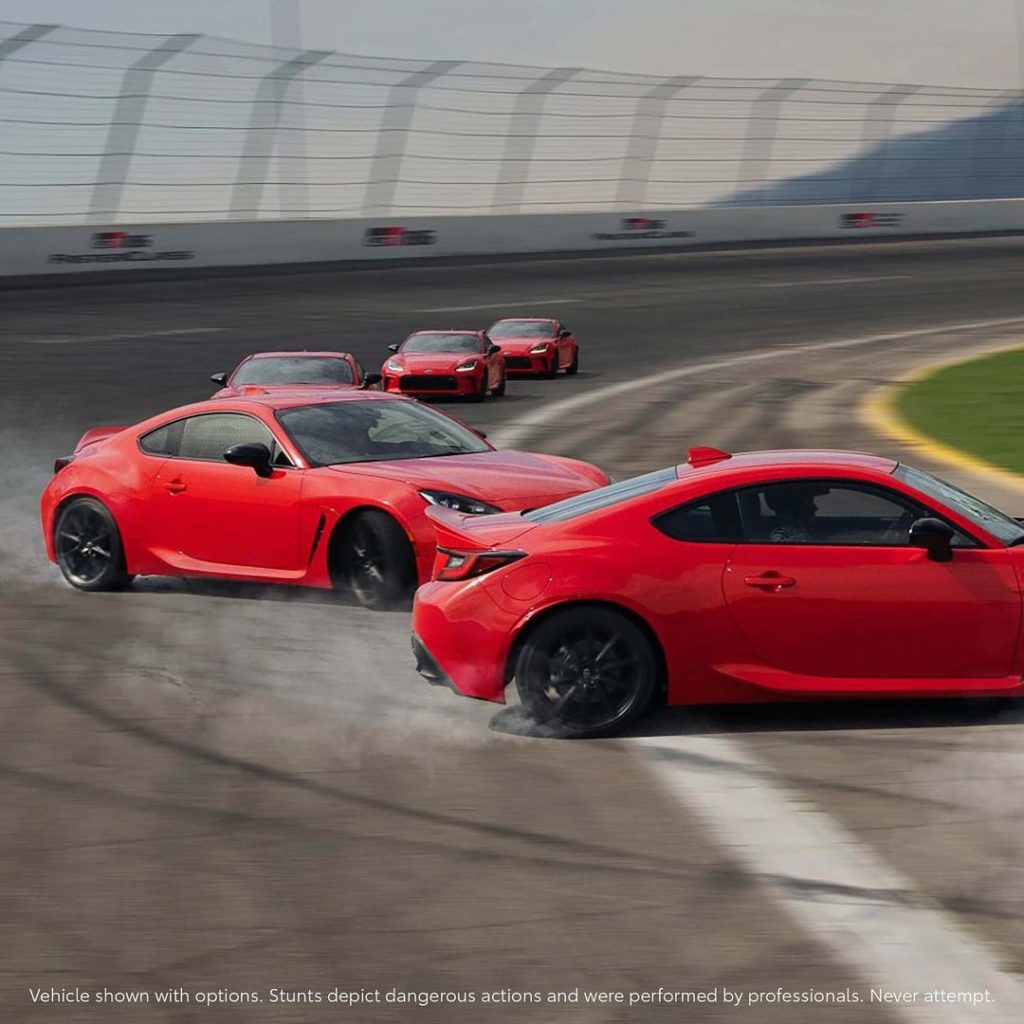 Sliding into the weekend with sport-tuned suspension and maximum control in the ...
