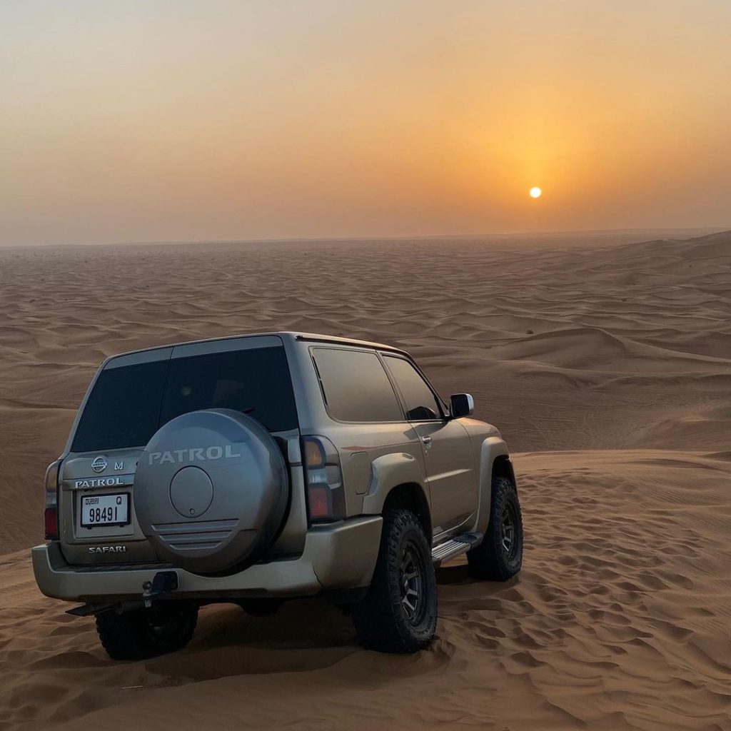 Leave them in the dust. #NissanPatrol #Nissan #FridayFeeling 
: @vtc_enroute...