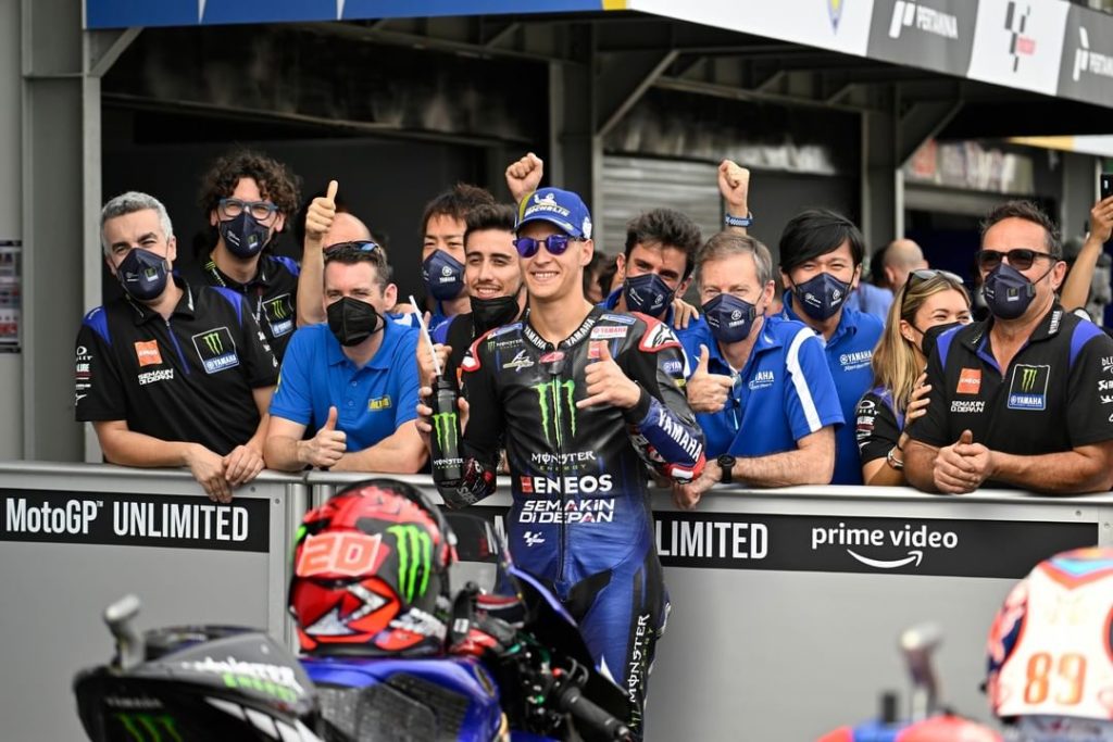 We're back in Parc Fermé  

Here's hoping for another visit tomorrow  

#Monster...