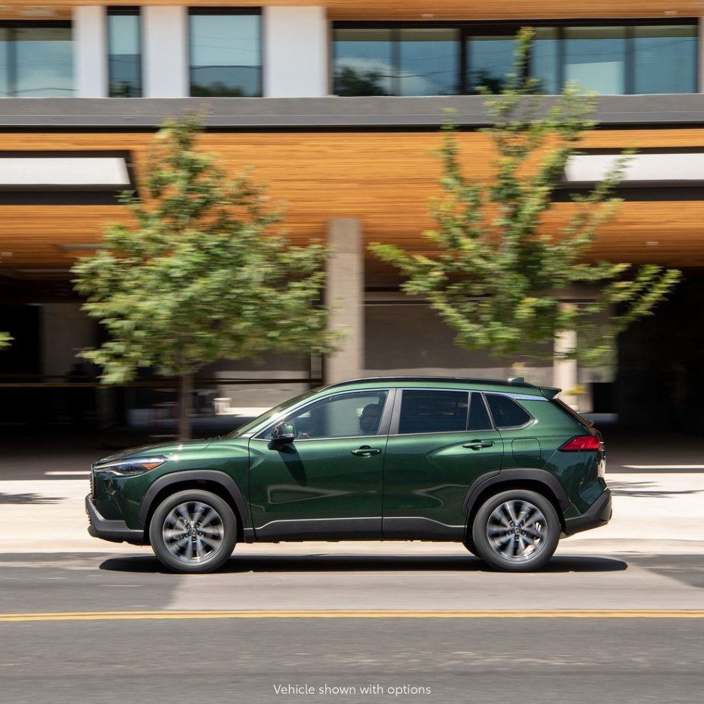 With 169 hp and 151 lb.-ft. of torque, the first-ever 2022 #CorollaCross deliver...