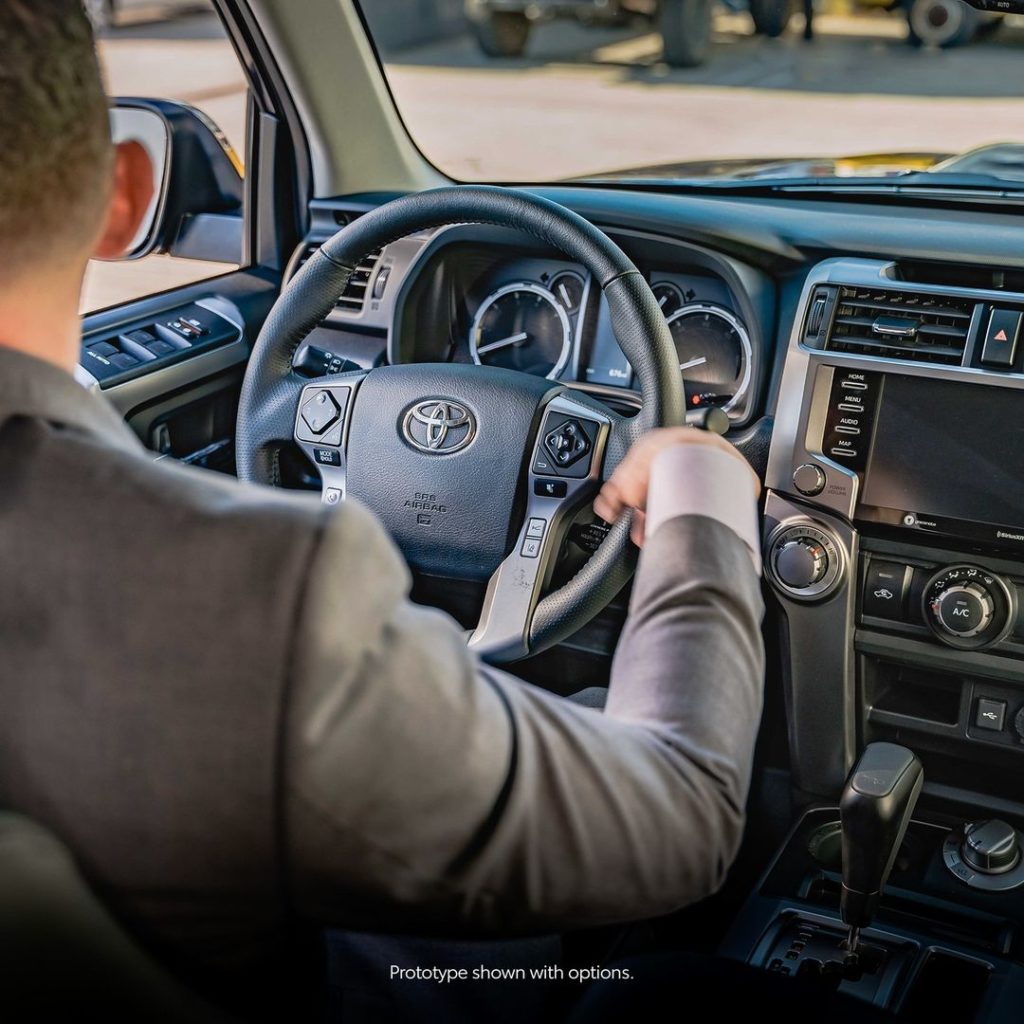 More tech than many conference rooms. #4Runner #TRD Sport #LetsGoPlaces...