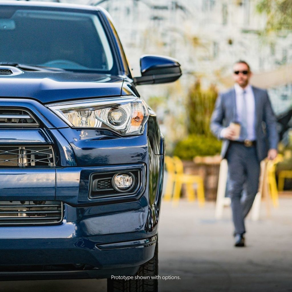 Take your comfort zone anywhere you go with #4Runner #TRD Sport. #LetsGoPlaces...