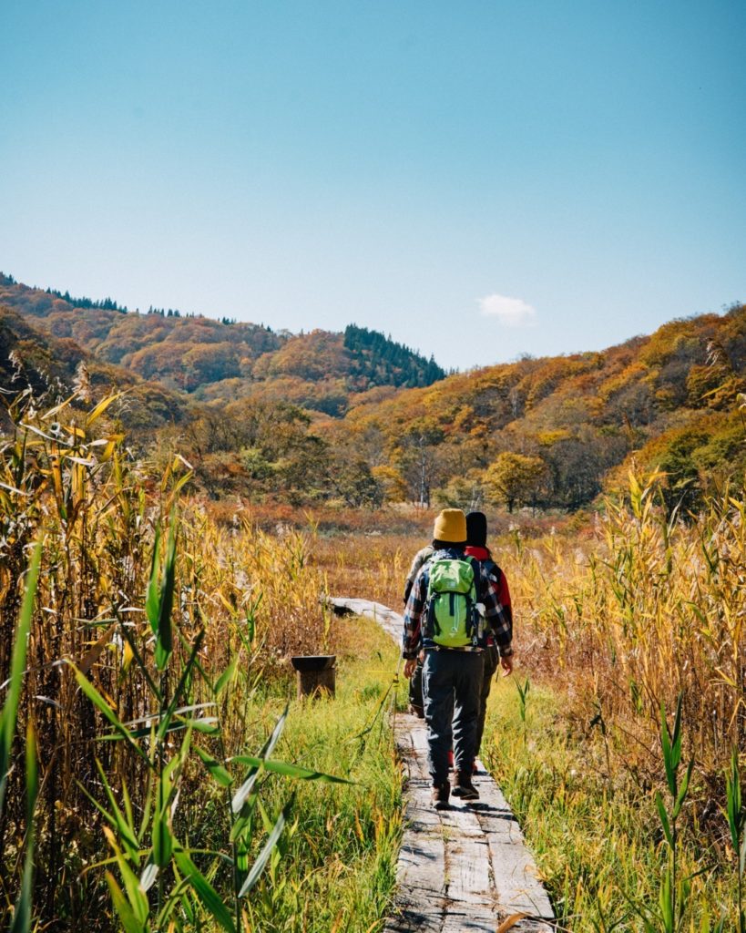 Running along the Sekida Mountain Range between Nagano and Niigata prefectures l...