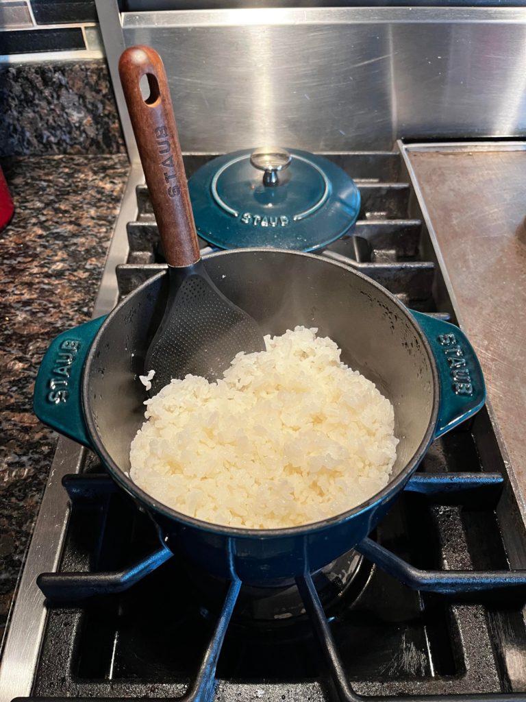 The beauty of perfectly cooked rice!