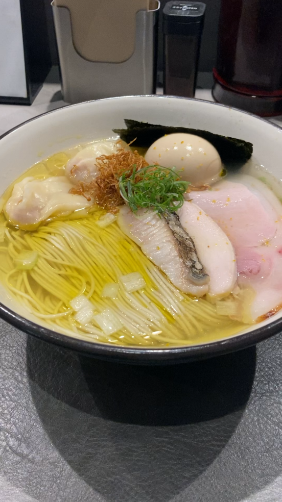 Clam & Chicken Shio Ramen at Break Beats in Nakameguro, Tokyo (new shop, recently opened)