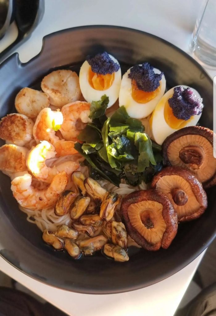 Seafood Ramen I made the other day