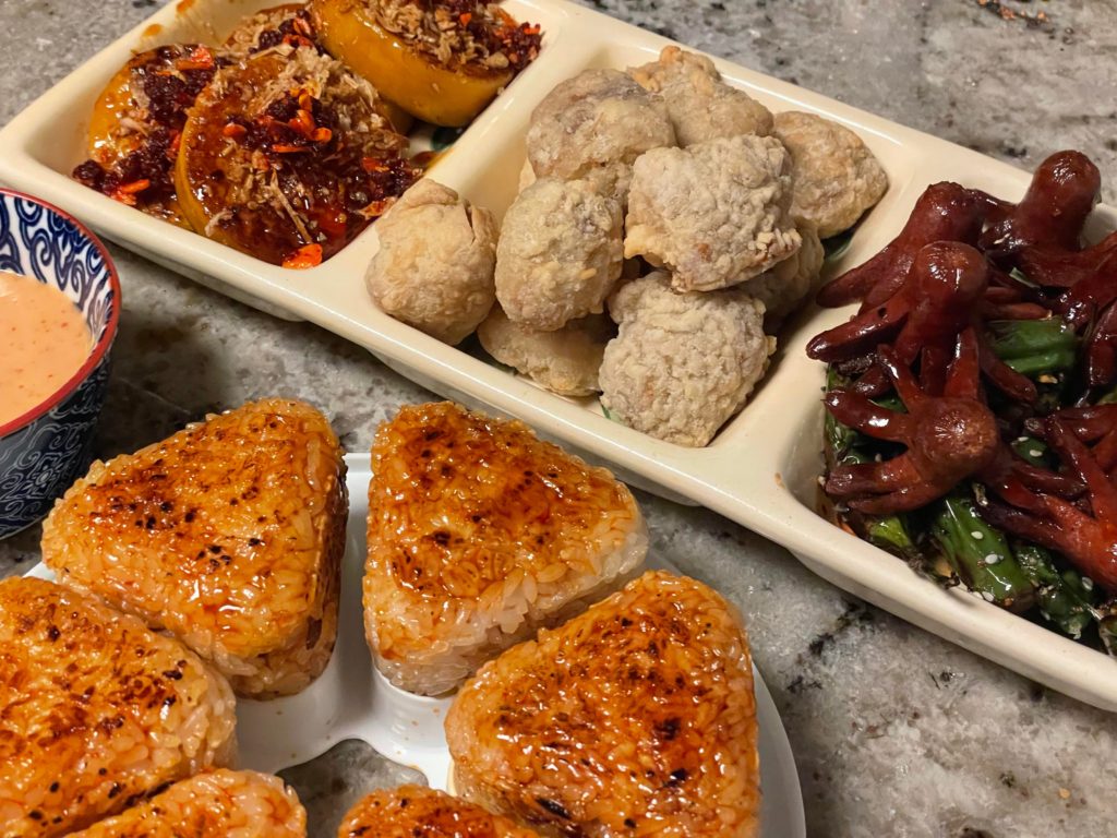 Our dinner spread from last night