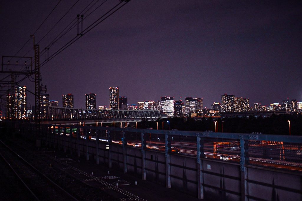 Tokyo seen from Chiba