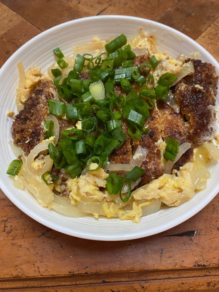 Homemade Katsudon!