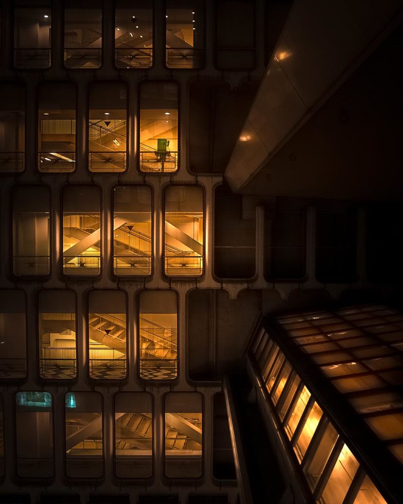A sci-fi dystopia looking place in Tokyo 🗾