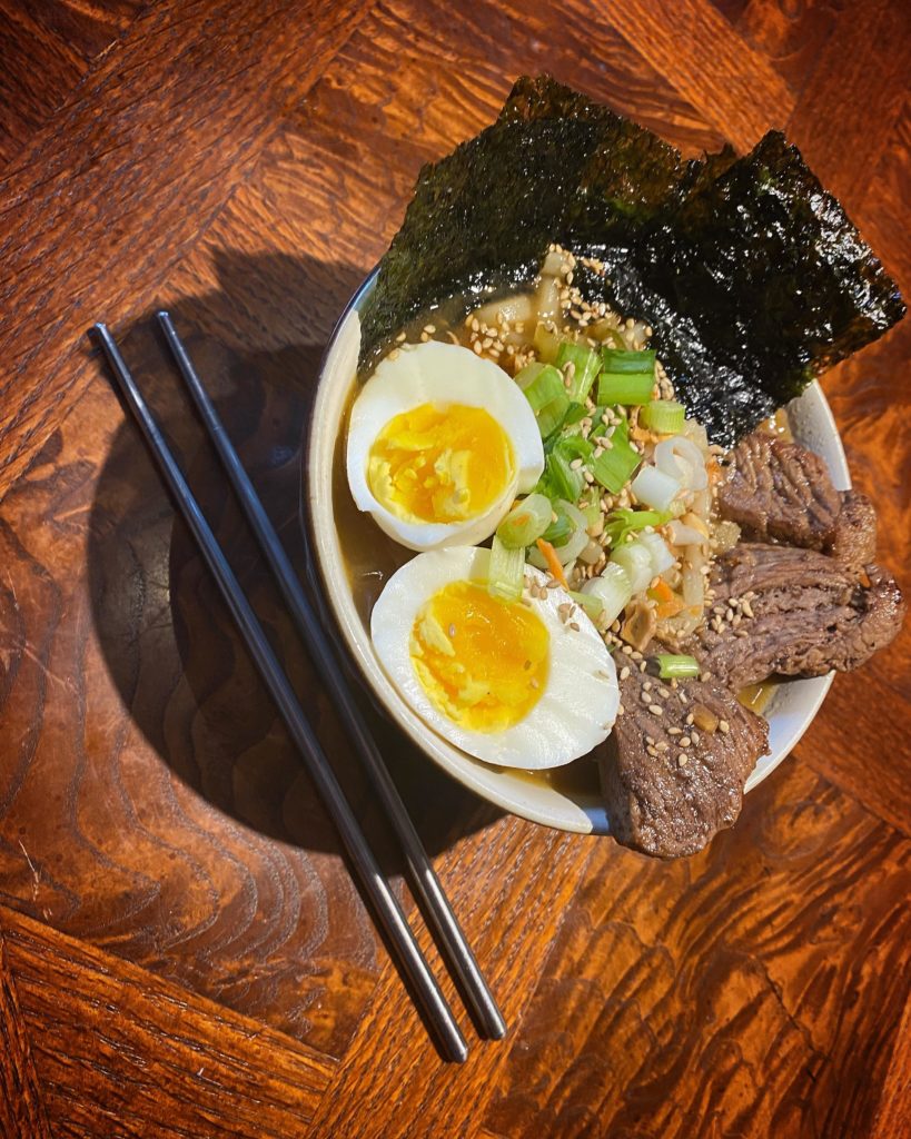 Made Udon ramen