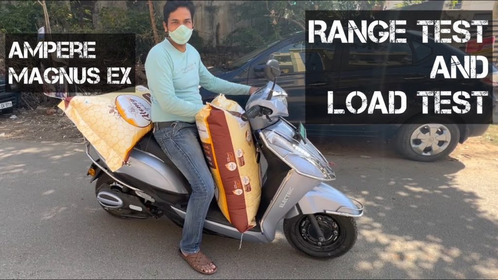 Ampere Magnus EX 2200 km Range Test and load test. All modes Range Test