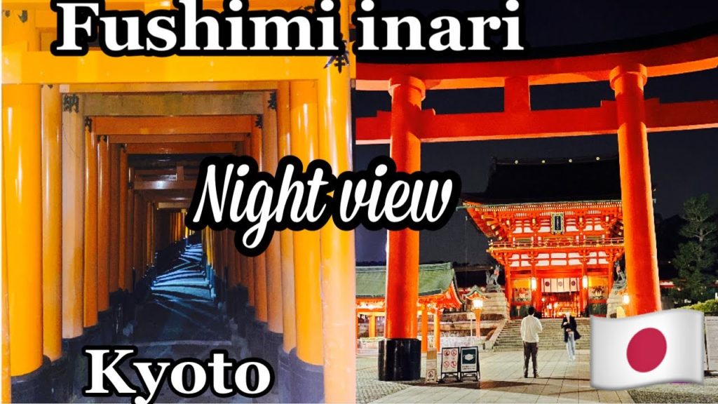 Fushimi Inari Shrine - Night View/ kyoto japan/ Tamil vlog