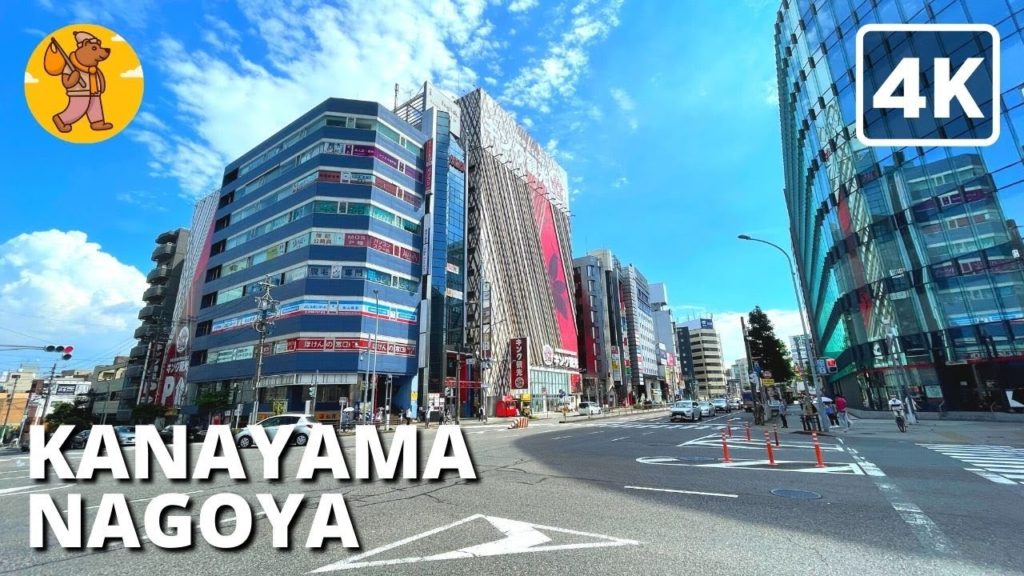 4K Kanayama Nagoya Walking Tour | 金山 Aichi Japan | 🔊 Binaural Sound