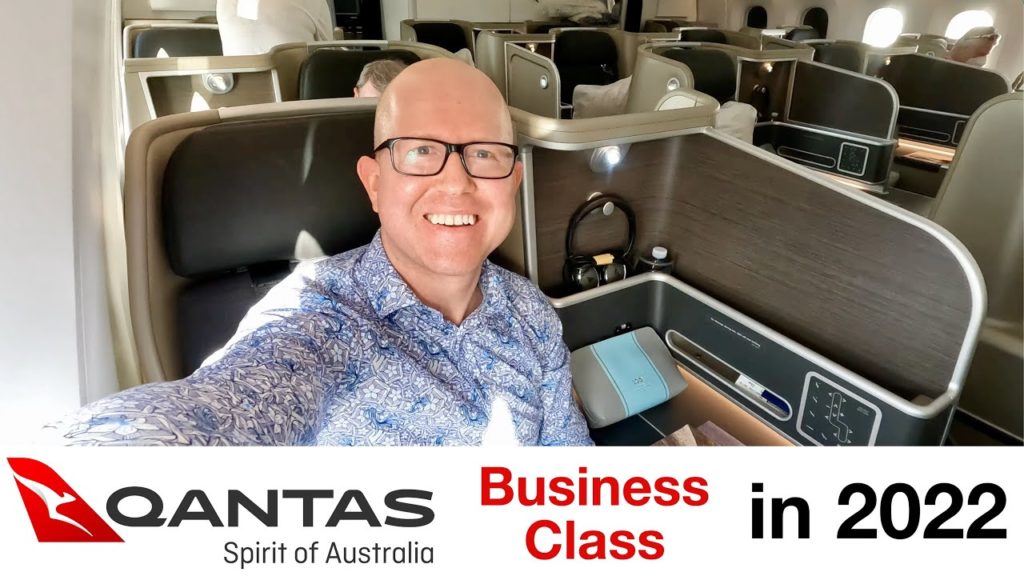 QANTAS Business class in 2022 - Boeing 787-9 - Sydney to Dallas Fort Worth