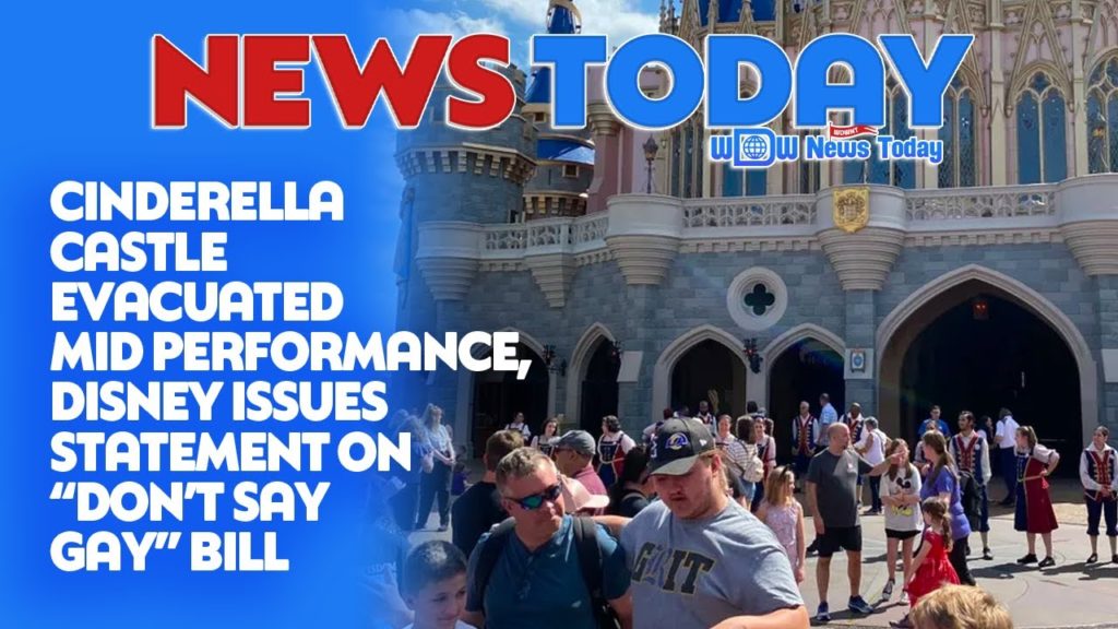 Cinderella Castle Evacuated Mid Performance, Disney Issues Statement On “Don’t Say Gay” Bill