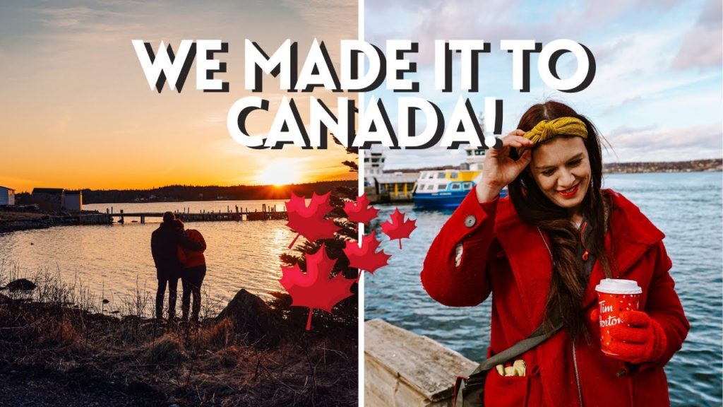 WE MADE IT TO CANADA | Stress, delays & more! | Halifax, Nova Scotia