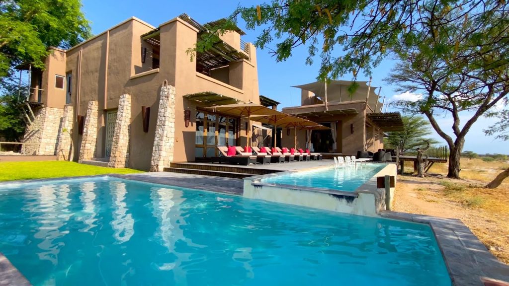 Onguma The Fort | Luxury lodge near Namibia's Etosha National Park  | Full tour + safari drive