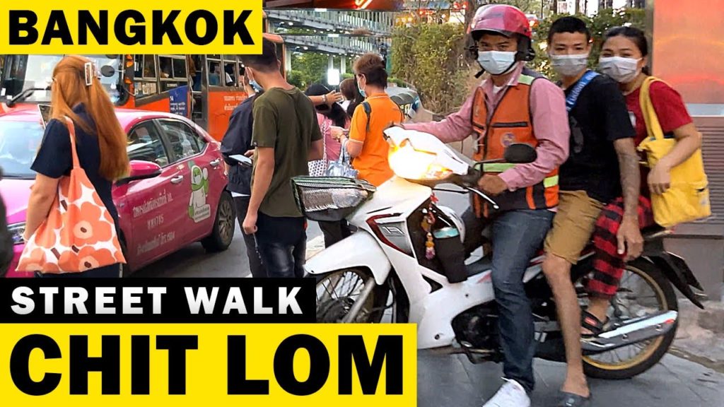 Bangkok Street Walk -  Chit Lom to Siam Paragon [ 4K ]
