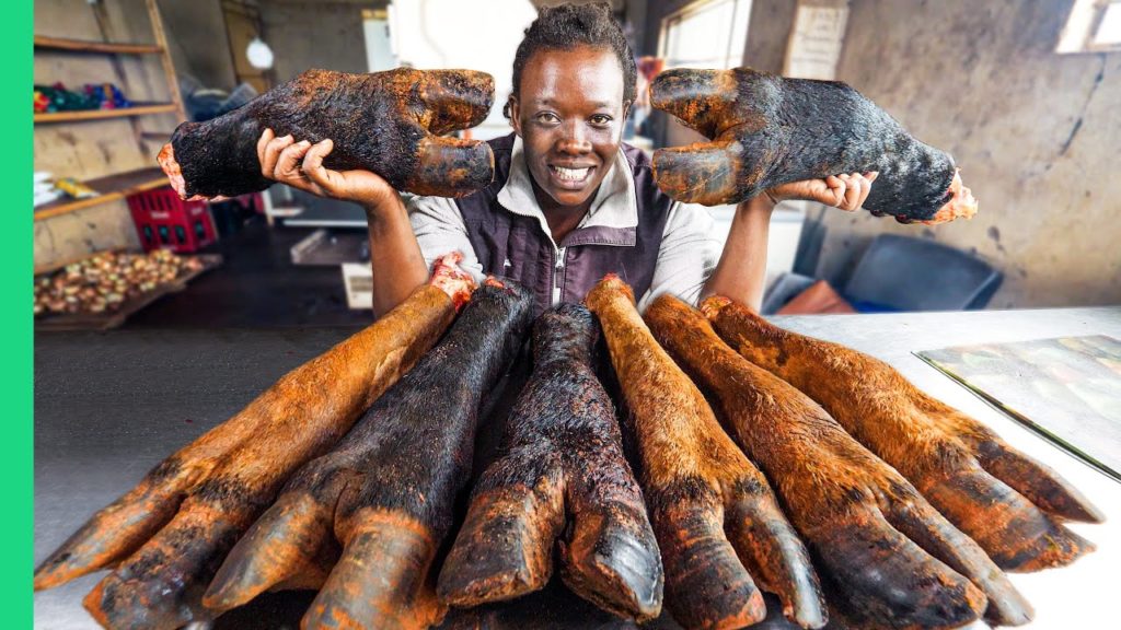 Zimbabwe’s Exotic Meats!! Super Rare African Village Food!!