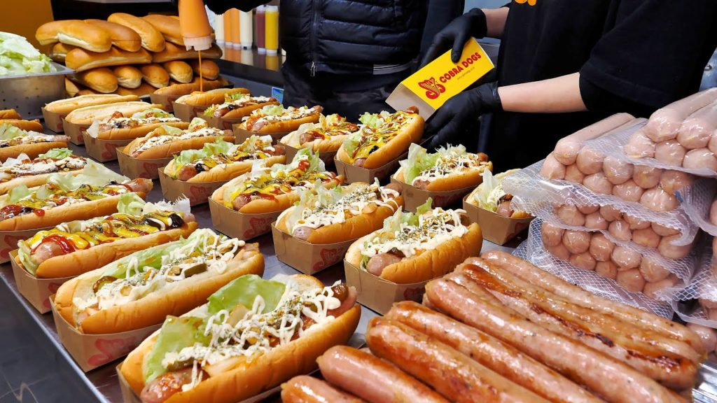진정한 포틀랜드식 ! 미국에서 온 정통 아메리칸 핫도그 | Original American Style Hotdog in Korea | Korean Street food