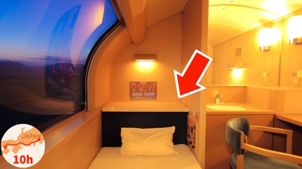 Japan's Overnight Sleeper Train 😴 FIRST CLASS Seat 🛏 Sunrise Express 寝台特急 サンライズ出雲 瀬戸 シングルデラックス DX Japan's Overnight Sleeper Train 😴 FIRST CLASS Seat 🛏 Sunrise Express 寝台特急 サンライズ出雲 瀬戸 シングルデラックス DX