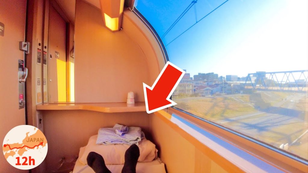 Most Popular Cheap Private Room on Japan's Overnight Sleeper Train 😴 12 Hour Trip Vlog 寝台特急サンライズ出雲 Most Popular Cheap Private Room on Japan's Overnight Sleeper Train 😴 12 Hour Trip Vlog 寝台特急サンライズ出雲
