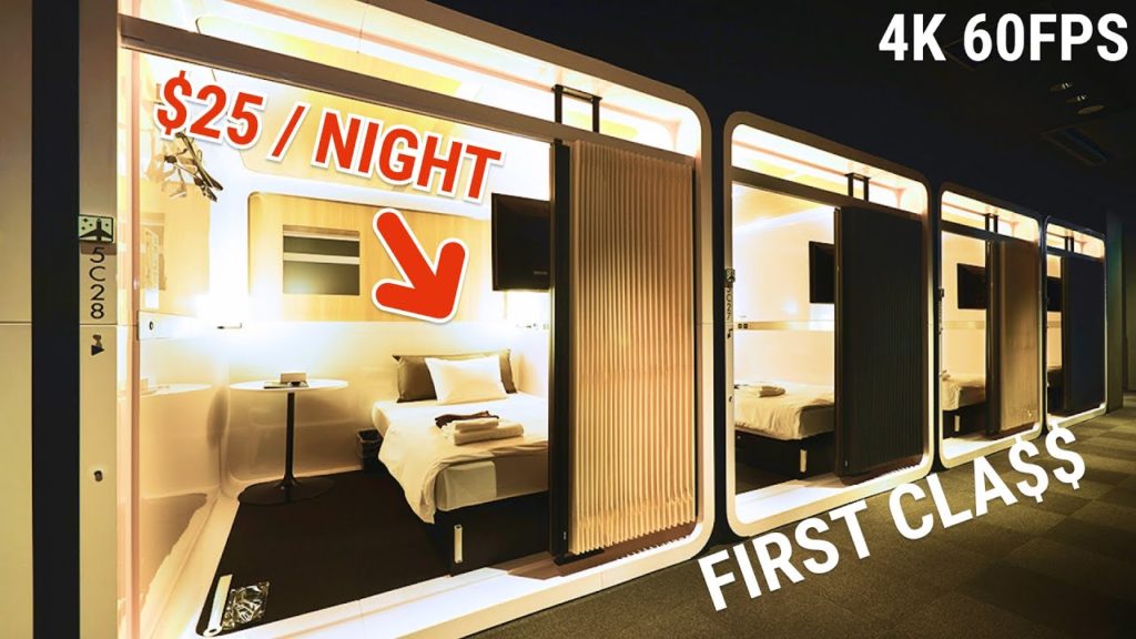 First Class Capsule Hotel Experience in Tokyo, Japan | First Cabin Atagoyama | 4K 60FPS First Class Capsule Hotel Experience in Tokyo, Japan | First Cabin Atagoyama | 4K 60FPS