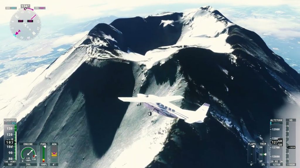 Exploring the Mount Fuji (Japan) on a Cessna 208