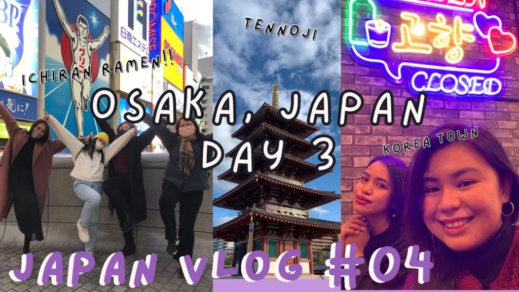 Japan Vlog: 04 | OSAKA DAY 3 | TSURUHASHI KOREA MARKET + ICHIRAN RAMEN!!